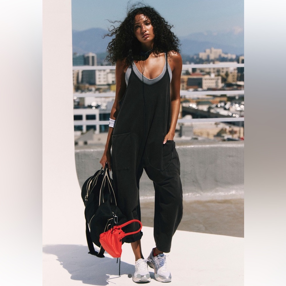SET OF 2 Free People Hot Shot Onesie Overalls SZ L